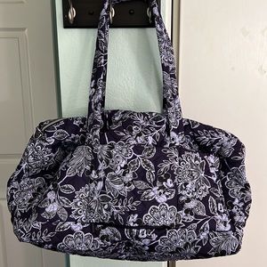 Vera Bradley Mickey & Minnie’s Flirty Floral Tonal Duffel bag